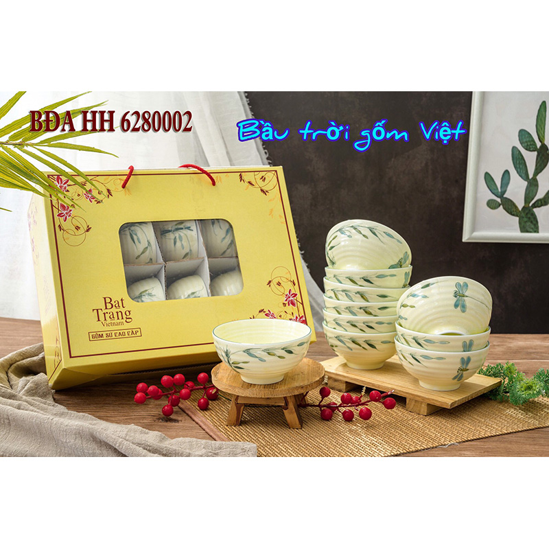 Bộ bát ăn cơm 10 chiếc 6280002