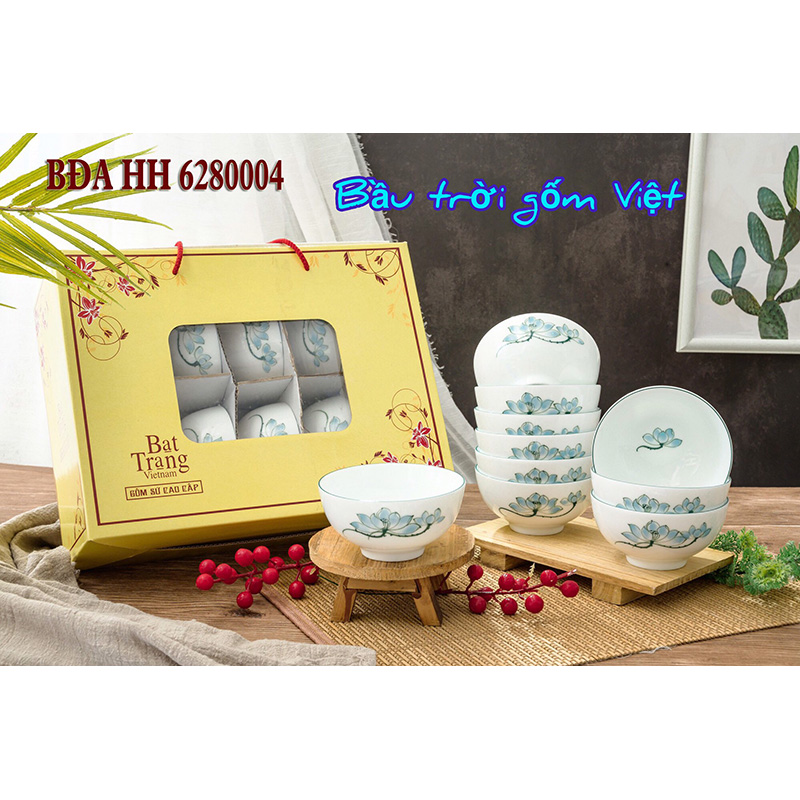 Bộ bát ăn cơm 10 chiếc 6280004