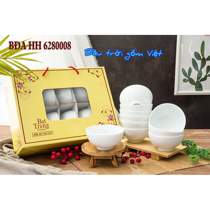 Bộ bát ăn cơm 10 chiếc 6280008