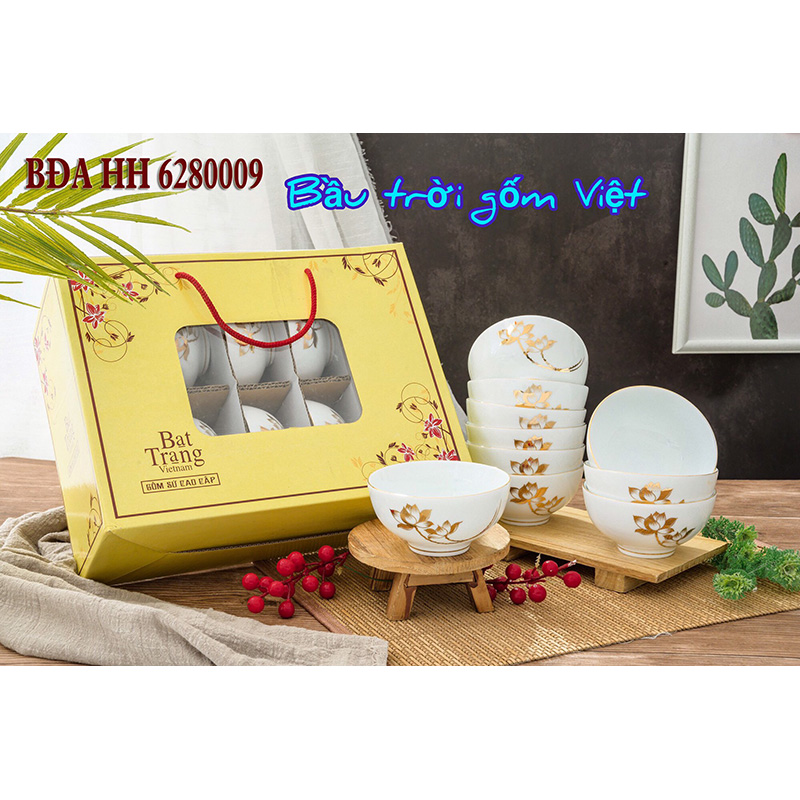 Bộ bát ăn cơm 10 chiếc 6280009